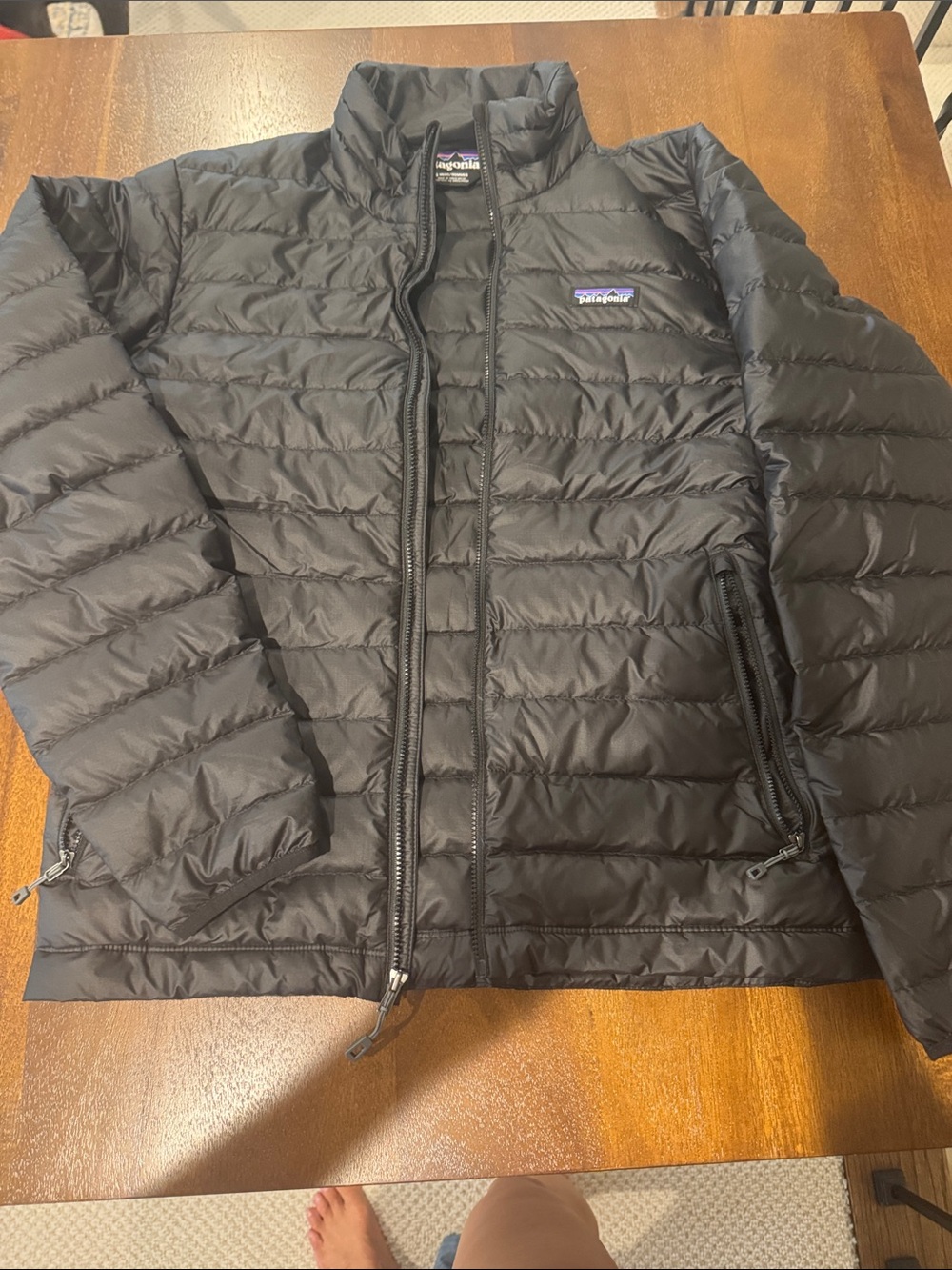 Patagonia Black Quilted Puffer Jacket